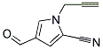 1H-pyrrole-2-carbonitrile, 4-formyl-1-(2-propynyl)-(9ci) Structure,104501-05-5Structure
