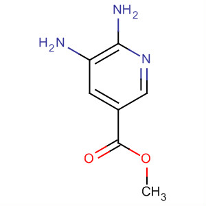 5,6-Diaminopyridine-3-carboxylic acid methyl ester Structure,104685-76-9Structure