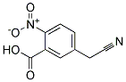 Benzoic acid, 5-(cyanomethyl)-2-nitro-(9ci) Structure,104825-33-4Structure