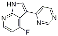 4-氟-3-(4-嘧啶)-1H-吡咯并[2,3-B]吡啶結(jié)構(gòu)式_1048967-38-9結(jié)構(gòu)式