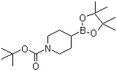Tert-butyl 4-(4,4,5,5-tetramethyl-1,3,2-dioxaborolan-2-yl)piperidine-1-carboxylate Structure,1048970-17-7Structure