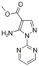 Methyl 5-amino-1-(pyrimidin-2-yl)-1h-pyrazole-4-carboxylateStructure,104909-69-5Structure Methyl 5-amino-1-(pyrimidin-2-yl)-1h-pyrazole-4-carboxylate Structure,104909-69-5Structure