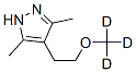 (9ci)-4-[2-(甲氧基-d3)乙基]-3,5-二甲基-1H-吡唑結(jié)構(gòu)式_104939-43-7結(jié)構(gòu)式