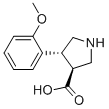(3S,4R)-4-(2-methoxyphenyl)pyrrolidine-3-carboxylic acidStructure,1049978-81-5Structure (3S,4R)-4-(2-methoxyphenyl)pyrrolidine-3-carboxylic acid Structure,1049978-81-5Structure