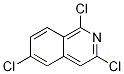 1,3,6-三氯異喹啉結(jié)構(gòu)式_1053658-49-3結(jié)構(gòu)式