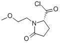 2-Pyrrolidinecarbonyl chloride, 1-(2-methoxyethyl)-5-oxo-, (s)-(9ci)Structure,105425-16-9Structure 2-Pyrrolidinecarbonyl chloride, 1-(2-methoxyethyl)-5-oxo-, (s)-(9ci) Structure,105425-16-9Structure