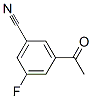Benzonitrile, 3-acetyl-5-fluoro-(9ci)Structure,105515-21-7Structure Benzonitrile, 3-acetyl-5-fluoro-(9ci) Structure,105515-21-7Structure