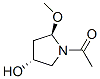 3-Pyrrolidinol, 1-acetyl-5-methoxy-, (3r-trans)-(9ci)Structure,105609-36-7Structure 3-Pyrrolidinol, 1-acetyl-5-methoxy-, (3r-trans)-(9ci) Structure,105609-36-7Structure
