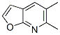 (9ci)-5,6-二甲基-呋喃并[2,3-b]吡啶結構式_105783-88-8結構式