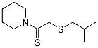 (9ci)-1-[2-[(2-甲基丙基)硫代]-1-硫氧代乙基]-哌啶結構式_105877-84-7結構式
