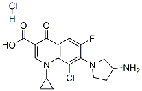 Clinafloxacin hydrochlorideStructure,105956-99-8Structure Clinafloxacin hydrochloride Structure,105956-99-8Structure