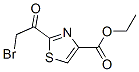 4-Thiazolecarboxylicacid,2-(bromoacetyl)-,ethylester(9ci)Structure,106060-93-9Structure 4-Thiazolecarboxylicacid,2-(bromoacetyl)-,ethylester(9ci) Structure,106060-93-9Structure
