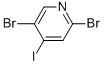 2,5-Dibromo-4-iodopyridineStructure,1061357-86-5Structure 2,5-Dibromo-4-iodopyridine Structure,1061357-86-5Structure