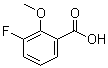 3-Fluoro-2-methoxybenzoic acid Structure,106428-05-1Structure