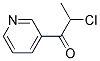 1-Propanone, 2-chloro-1-(3-pyridinyl)-(9ci)Structure,106430-50-6Structure 1-Propanone, 2-chloro-1-(3-pyridinyl)-(9ci) Structure,106430-50-6Structure