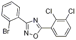 3-(2-Bromophenyl)-5-(2,3-dichlorophenyl)-1,2,4-oxadiazoleStructure,1065074-34-1Structure 3-(2-Bromophenyl)-5-(2,3-dichlorophenyl)-1,2,4-oxadiazole Structure,1065074-34-1Structure