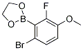 6-Bromo-2-fluoro-3-methoxyphenylboronic acid, pinacol esterStructure,1070871-08-7Structure 6-Bromo-2-fluoro-3-methoxyphenylboronic acid, pinacol ester Structure,1070871-08-7Structure
