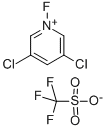 1-Fluoro-3,5-dichloropyridinium triflate Structure,107264-06-2Structure