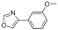 4-(3-甲氧基苯基)噁唑結(jié)構(gòu)式_1072880-82-0結(jié)構(gòu)式