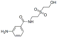 3-氨基-N-[2-(2-羥基乙基)磺酰基]乙基苯甲酰胺結(jié)構(gòu)式_107294-87-1結(jié)構(gòu)式