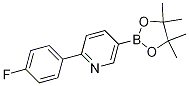 Pyridine, 2-(4-fluorophenyl)-5-(4,4,5,5-tetramethyl-1,3,2-dioxaborolan-2-yl)-Structure,1073354-81-0Structure Pyridine, 2-(4-fluorophenyl)-5-(4,4,5,5-tetramethyl-1,3,2-dioxaborolan-2-yl)- Structure,1073354-81-0Structure