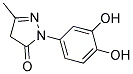 3H-pyrazol-3-one, 2-(3,4-dihydroxyphenyl)-2,4-dihydro-5-methyl-(9ci)Structure,107430-41-1Structure 3H-pyrazol-3-one, 2-(3,4-dihydroxyphenyl)-2,4-dihydro-5-methyl-(9ci) Structure,107430-41-1Structure