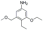 Benzenamine, 3-ethoxy-4-ethyl-5-(methoxymethyl)-(9ci)Structure,107490-08-4Structure Benzenamine, 3-ethoxy-4-ethyl-5-(methoxymethyl)-(9ci) Structure,107490-08-4Structure