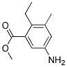Benzoic acid, 5-amino-2-ethyl-3-methyl-, methyl ester (9ci)Structure,107490-30-2Structure Benzoic acid, 5-amino-2-ethyl-3-methyl-, methyl ester (9ci) Structure,107490-30-2Structure