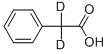 苯乙酸-α,α-d2結(jié)構(gòu)式_1076-07-9結(jié)構(gòu)式