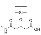 3-(Tert-butyldimethylsilyloxy)-5-(1-methylamino)-5-oxopentanoic acidStructure,1076199-66-0Structure 3-(Tert-butyldimethylsilyloxy)-5-(1-methylamino)-5-oxopentanoic acid Structure,1076199-66-0Structure