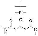 3-(Tert-butyldimethylsilyloxy)-5-(1-methylamino)-5-oxopentanoic acid methyl esterStructure,1076199-67-1Structure 3-(Tert-butyldimethylsilyloxy)-5-(1-methylamino)-5-oxopentanoic acid methyl ester Structure,1076199-67-1Structure