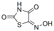(9CI)-噻唑烷三酮 5-肟結(jié)構(gòu)式_107646-38-8結(jié)構(gòu)式