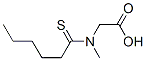 Glycine, n-methyl-n-(1-thioxohexyl)-Structure,107648-72-6Structure Glycine, n-methyl-n-(1-thioxohexyl)- Structure,107648-72-6Structure