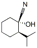 Cyclohexanecarbonitrile, 1-hydroxy-2-(1-methylethyl)-, cis-(9ci)Structure,108168-71-4Structure Cyclohexanecarbonitrile, 1-hydroxy-2-(1-methylethyl)-, cis-(9ci) Structure,108168-71-4Structure