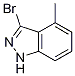 3-Bromo-4-methyl-1H-indazoleStructure,1082042-31-6Structure 3-Bromo-4-methyl-1H-indazole Structure,1082042-31-6Structure