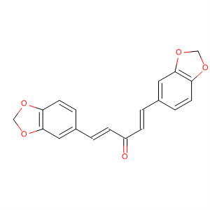 1,5-Bis-(1,3-benzodioxol-5-yl)-3-pentadienoneStructure,108439-88-9Structure 1,5-Bis-(1,3-benzodioxol-5-yl)-3-pentadienone Structure,108439-88-9Structure