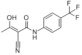 2-Cyano-3-hydroxy-N-[4-(trifluoromethyl)phenyl]-2-beuteamide Structure,108605-62-5Structure