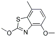 Benzothiazole, 2,4-dimethoxy-7-methyl-(9ci)Structure,108773-01-9Structure Benzothiazole, 2,4-dimethoxy-7-methyl-(9ci) Structure,108773-01-9Structure