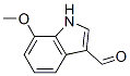 7-Methoxy-3-indolecarboxaldehydeStructure,109021-59-2Structure 7-Methoxy-3-indolecarboxaldehyde Structure,109021-59-2Structure