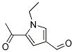 1H-pyrrole-3-carboxaldehyde, 5-acetyl-1-ethyl-(9ci) Structure,109060-53-9Structure