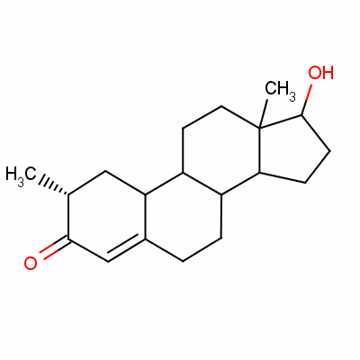 Estr-4-en-3-one, 17.beta.-hydroxy-2.alpha.-methyl-Structure,1092-04-2Structure Estr-4-en-3-one, 17.beta.-hydroxy-2.alpha.-methyl- Structure,1092-04-2Structure