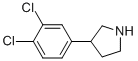3-(3,4-Dichlorophenyl)pyrrolidineStructure,1092108-78-5Structure 3-(3,4-Dichlorophenyl)pyrrolidine Structure,1092108-78-5Structure