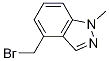 4-(Bromomethyl)-1-methyl-1h-indazoleStructure,1092961-03-9Structure 4-(Bromomethyl)-1-methyl-1h-indazole Structure,1092961-03-9Structure
