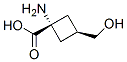 Cyclobutanecarboxylic acid, 1-amino-3-(hydroxymethyl)-, cis-(9ci) Structure,109794-96-9Structure