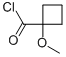 Cyclobutanecarbonyl chloride, 1-methoxy-(9ci) Structure,110046-66-7Structure