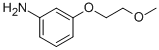 3-(2-Methoxyethoxy)aniline hydrochlorideStructure,110178-35-3Structure 3-(2-Methoxyethoxy)aniline hydrochloride Structure,110178-35-3Structure
