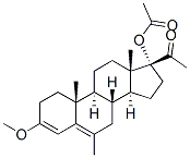 17-Hydroxy-3-methoxy-6-methylpregna-3,5-dien-20-one acetateStructure,1104-99-0Structure 17-Hydroxy-3-methoxy-6-methylpregna-3,5-dien-20-one acetate Structure,1104-99-0Structure