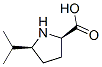 (5S,2r)-5-(methylethyl)pyrrolidine-2-carboxylicacidStructure,110452-53-4Structure (5S,2r)-5-(methylethyl)pyrrolidine-2-carboxylicacid Structure,110452-53-4Structure