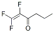 1-Hexen-3-one, 1,1,2-trifluoro-Structure,110784-70-8Structure 1-Hexen-3-one, 1,1,2-trifluoro- Structure,110784-70-8Structure