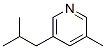 Pyridine, 3-methyl-5-(2-methylpropyl)-(9ci)Structure,110823-90-0Structure Pyridine, 3-methyl-5-(2-methylpropyl)-(9ci) Structure,110823-90-0Structure